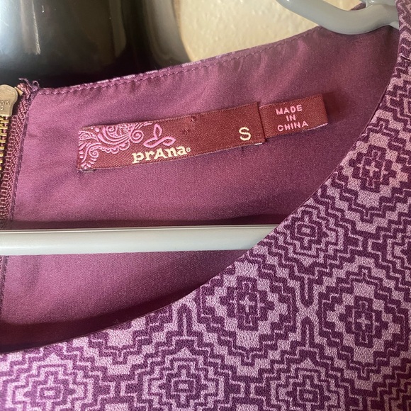 PRANA Purple Geometric Dress - Picture 5 of 7